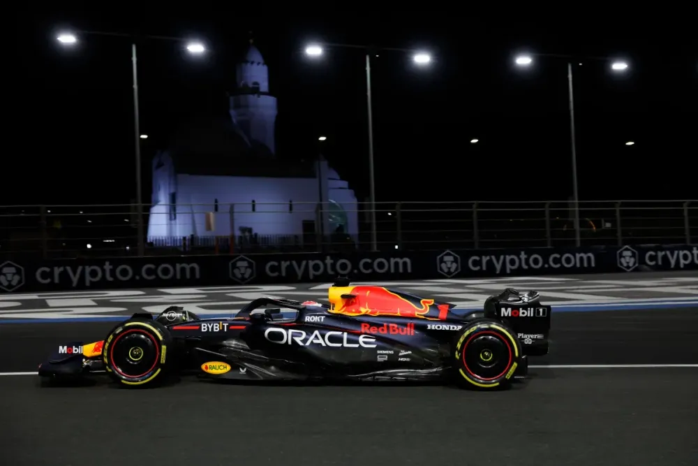 Illustration des FP2 du GP d'Arabie Saoudite 2023